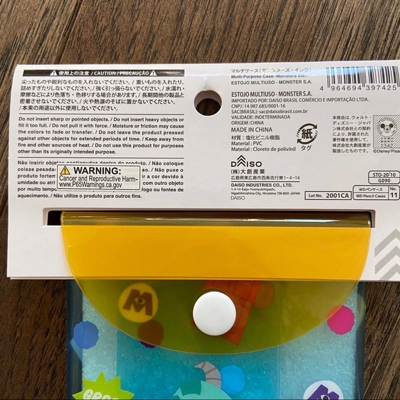 Disney Monsters Inc MultiPurpose Case - Picture 4 of 4